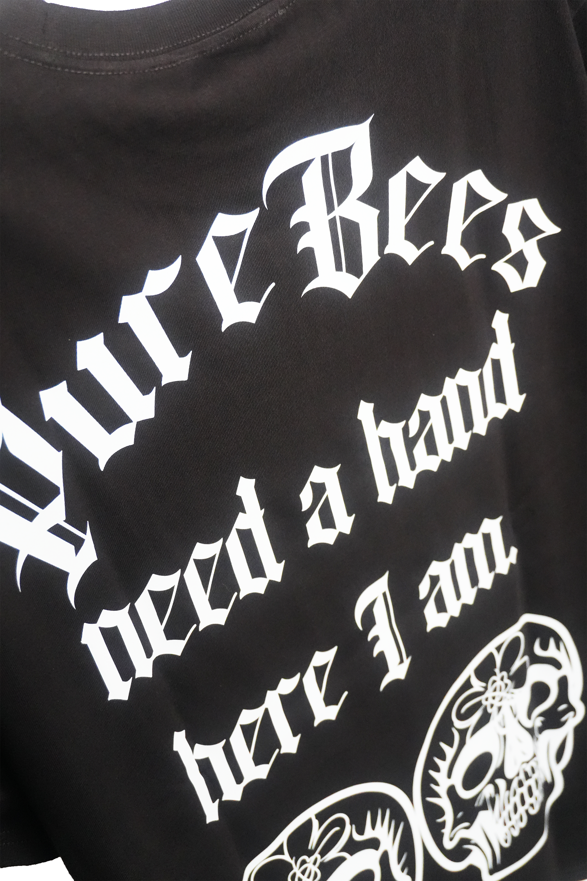 PUREBEES 雙骷髏 7.1oz 厚磅 100%純棉 T-SHIRT