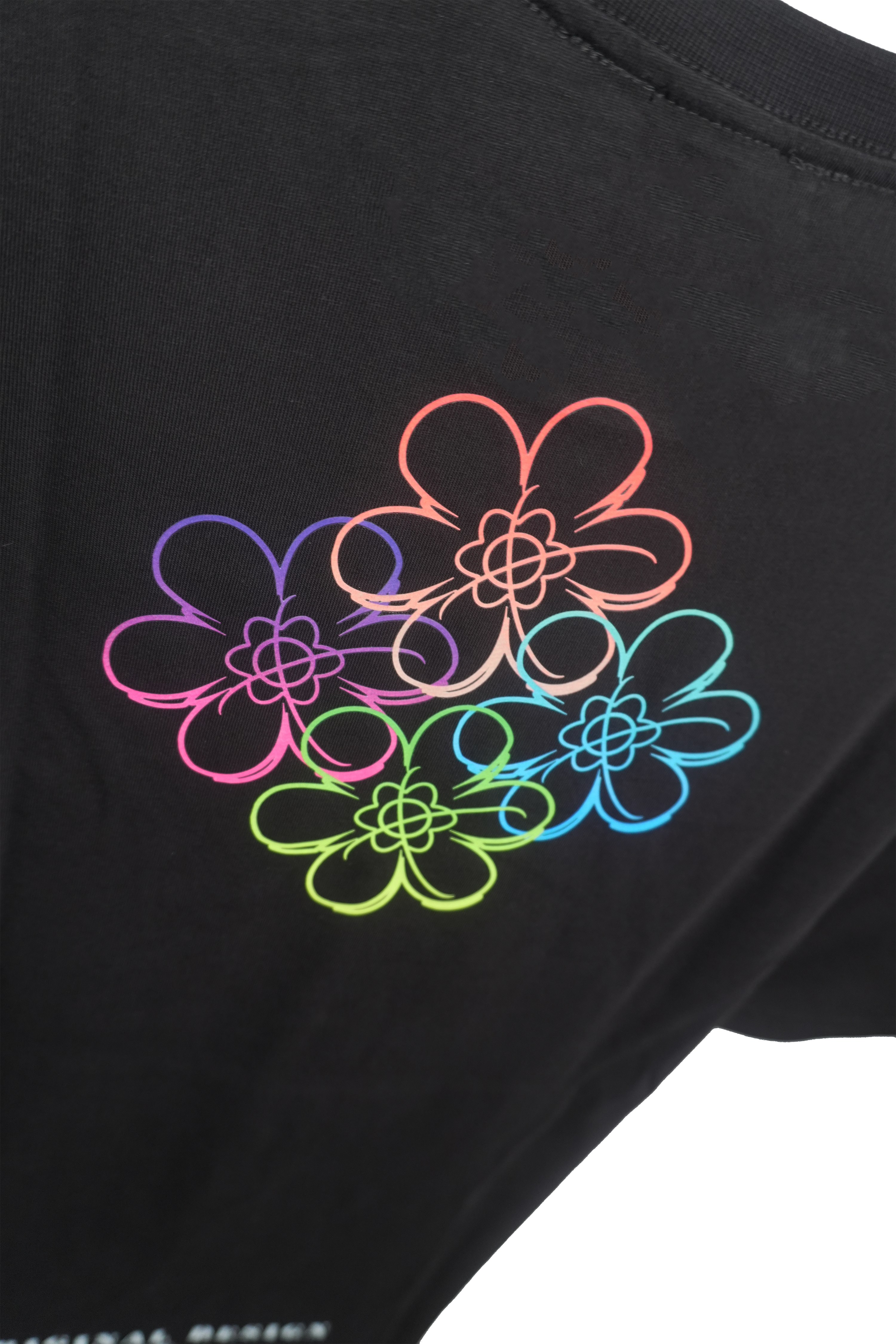 PUREBEES《NEON BLOOM》7.1oz 厚磅 100%純棉 T-Shirt