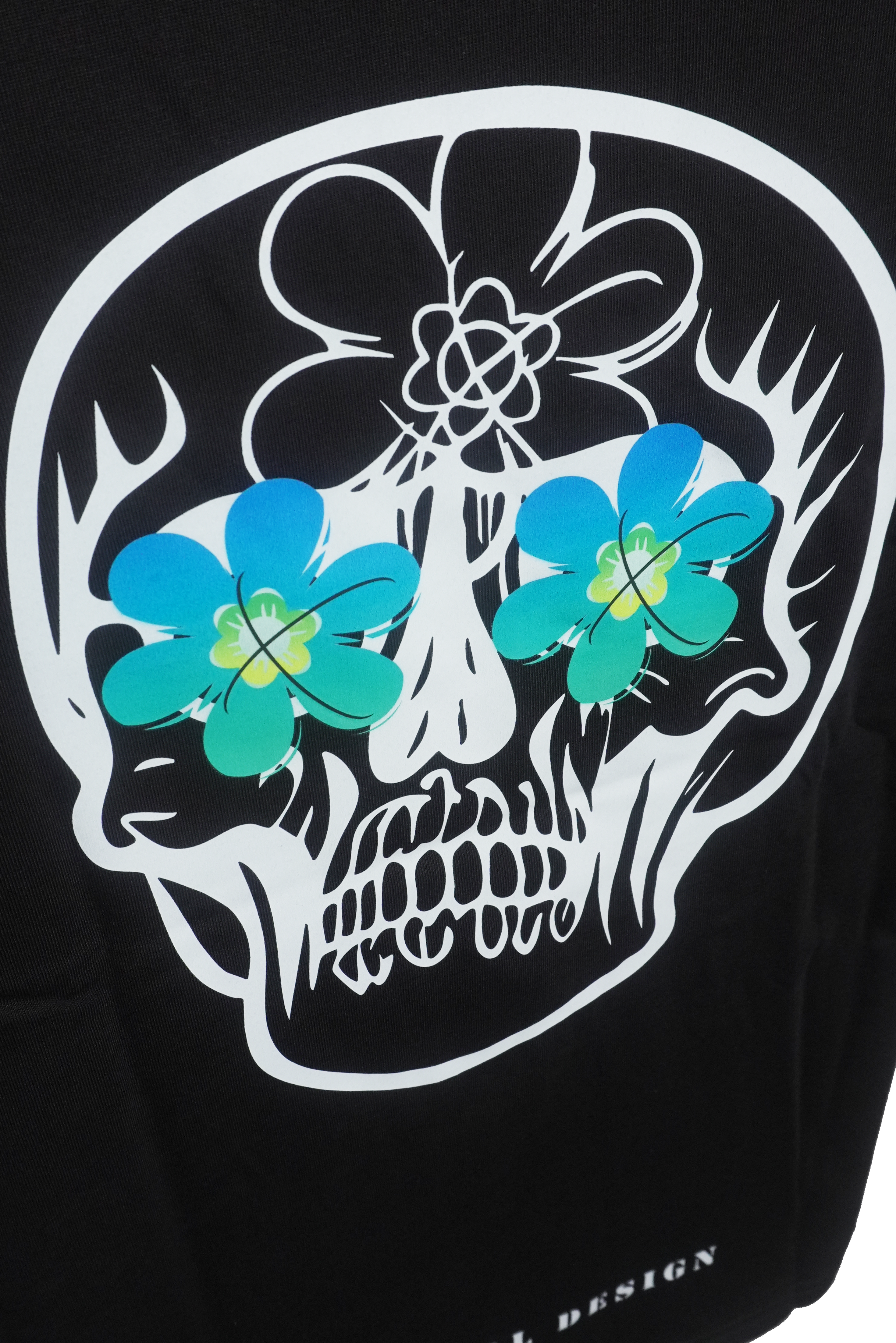 PUREBEES 《純潔骷髏 X 茉莉》 7.1oz 厚磅 100%純棉 T-SHIRT