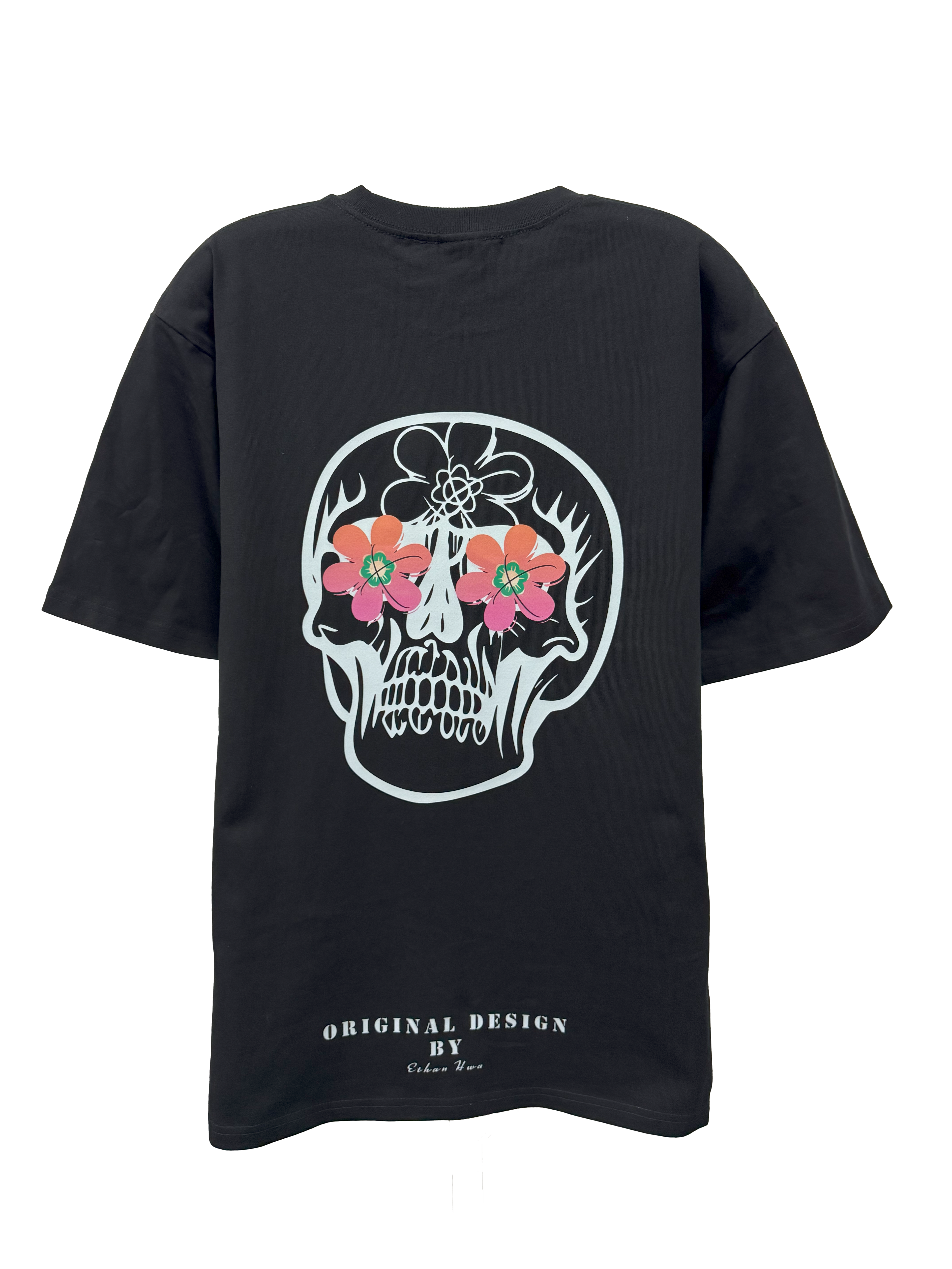 PUREBEES 《純潔骷髏 X 茉莉》 7.1oz 厚磅 100%純棉 T-SHIRT