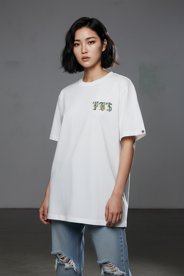 PUREBEES《ZERO茉莉》 7.1oz 厚磅 100%純棉 T-SHIRT