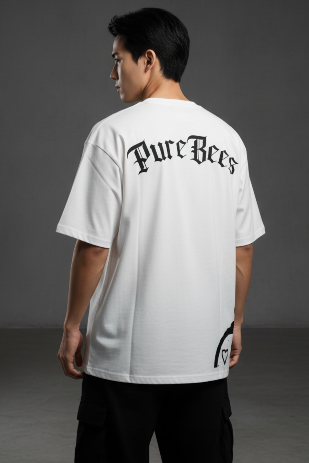 PUREBEES X 偷襲炸彈客 7.1oz 厚磅 100%純棉 T-SHIRT
