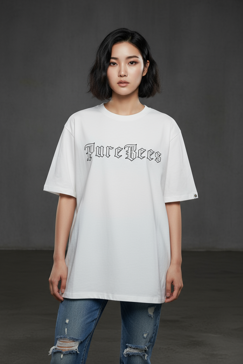 PUREBEES X PBS 經典線搞 7.1oz 厚磅 100%純棉 T-SHIRT