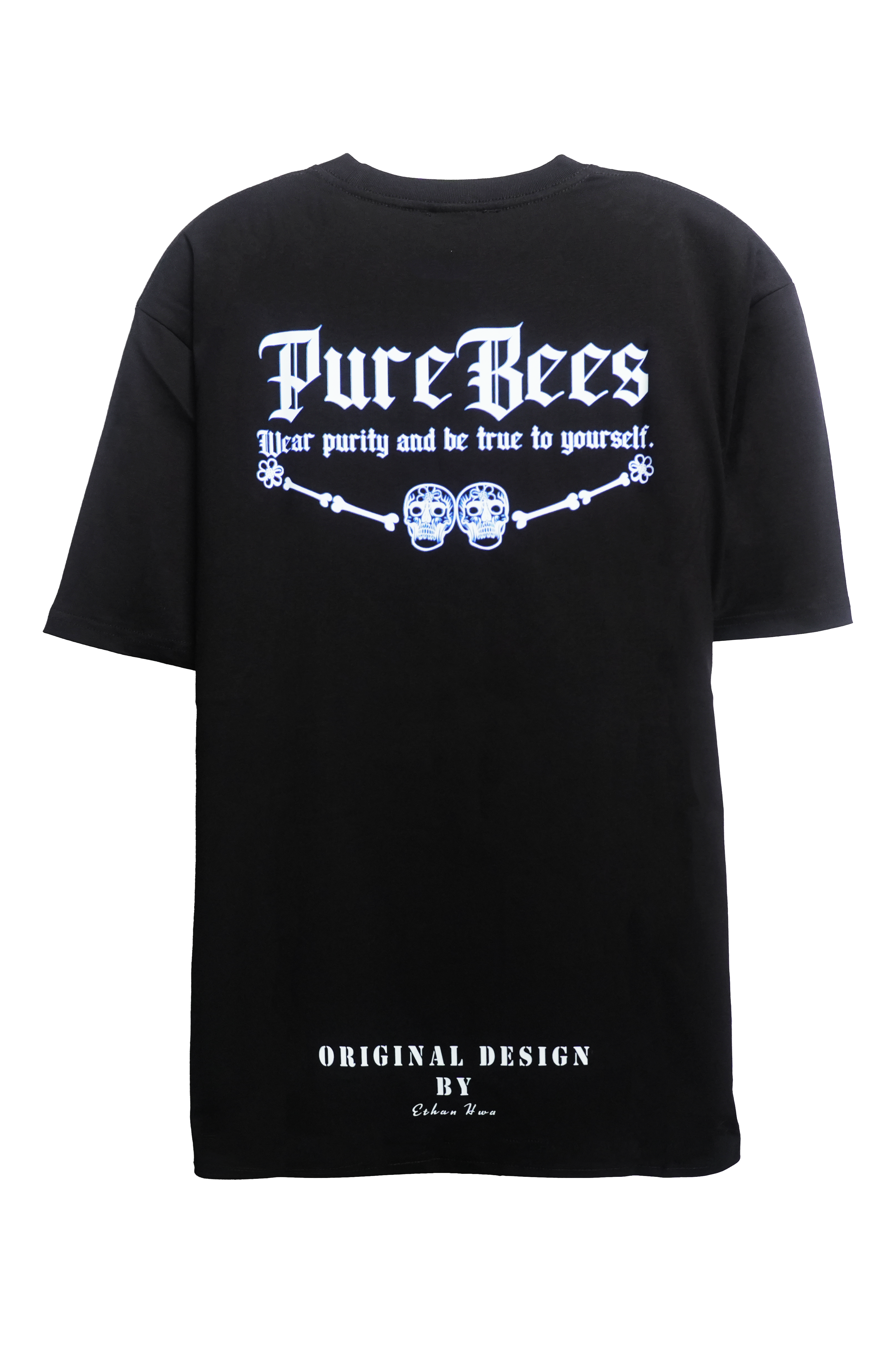 PUREBEES X 純粹骷髏 聯名系列 7.1oz 厚磅 100%純棉 T-SHIRT